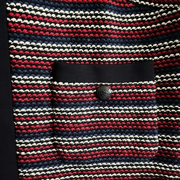 Talbots cotton blend Striped jacket - Picture 5 of 8